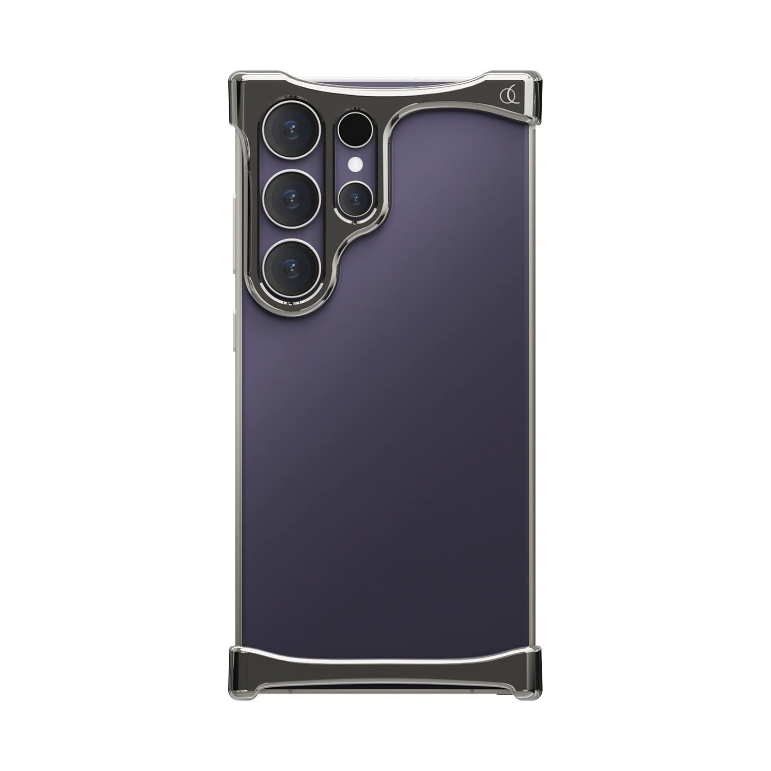 [ Galaxy S24 Ultra 用 ] アルミ・チタングレー バンパー ケース | アークパルス 