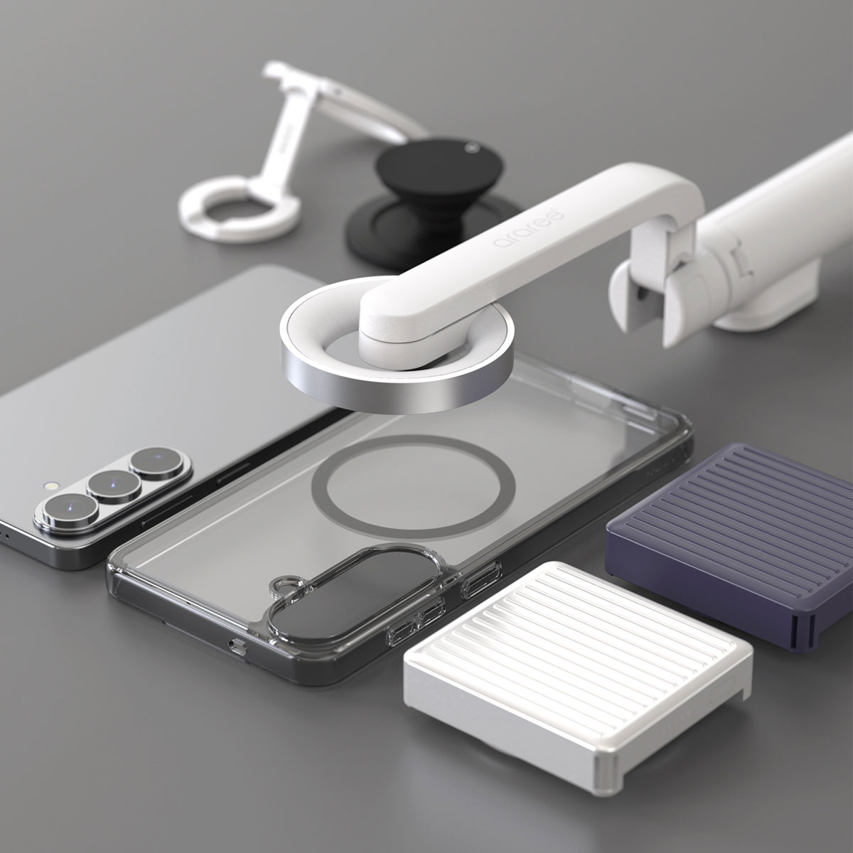 Galaxy S26 / S26+ / S26 Ultra カバー Qi2 & MagSafe対応 DUPLE M  [SAMSUNGの公式認証] 米軍MIL規格 ケース for S25 / S25 Ultra