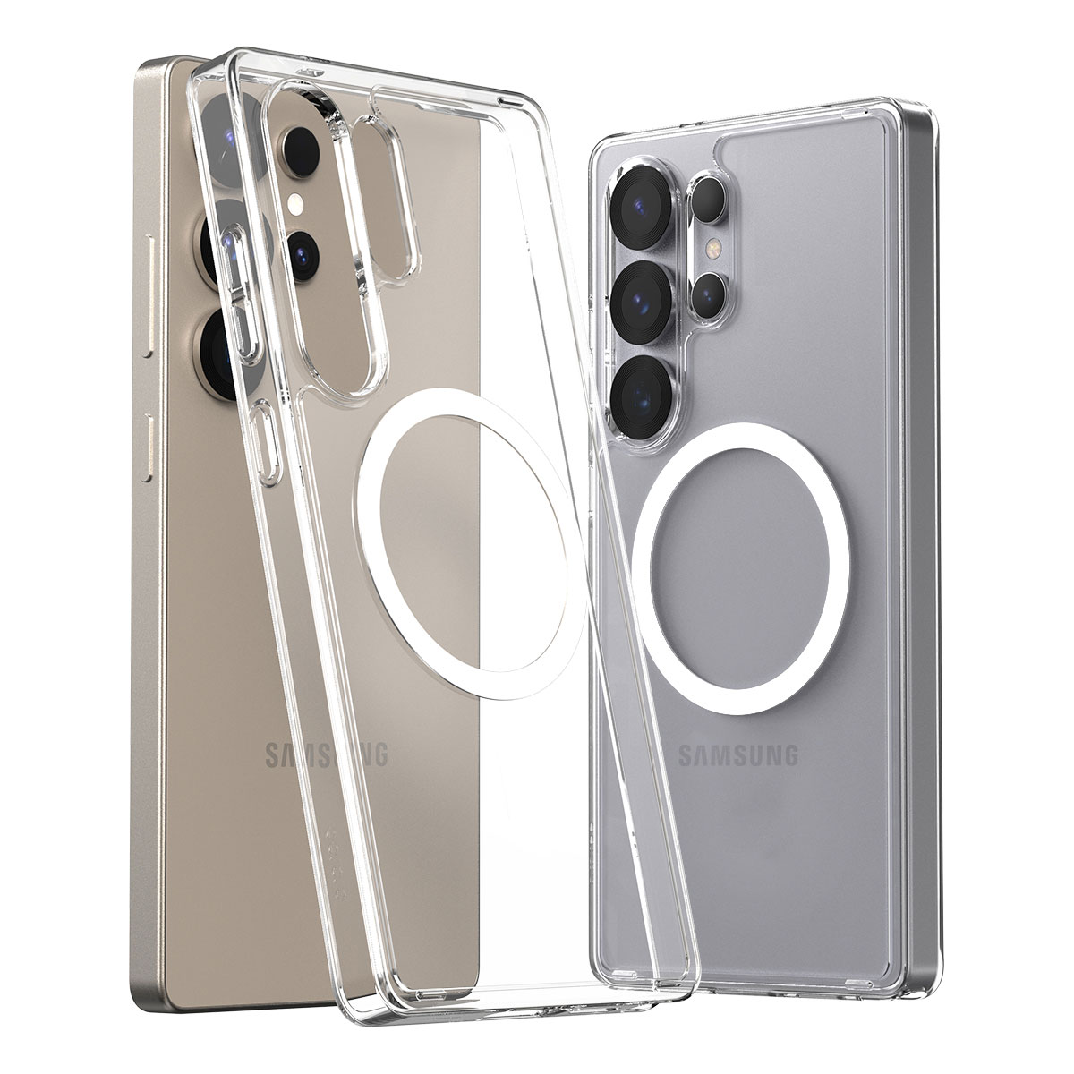 Galaxy S26 / S26+ / S26 Ultra カバー Qi2 & MagSafe対応 DUPLE M  [SAMSUNGの公式認証] 米軍MIL規格 ケース for S25 / S25 Ultra