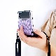 araree Galaxy Z Flip 4 ショルダーストラップ付き キャンバス ケース Canvas Diary スマホショルダー