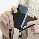 araree Galaxy Z Flip 4 ショルダーストラップ付き キャンバス ケース Canvas Diary スマホショルダー