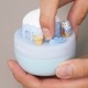 卓上加湿器 DoongDoong 浮かべるミニ加湿器 キャンプファイヤーと釣りとイグルー