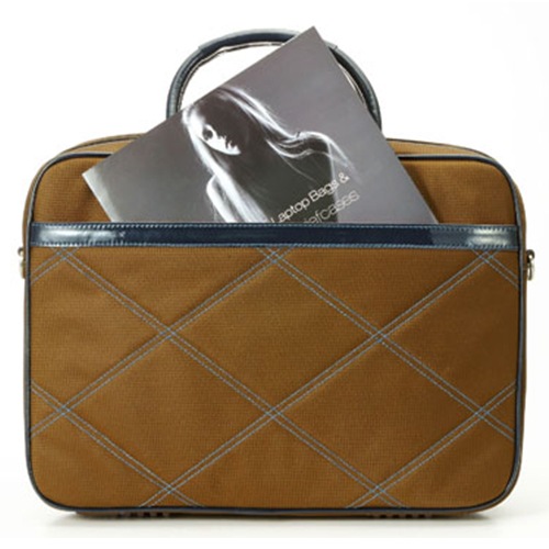 abbi PCバッグ Erin(エリン)ブリーフケース Brown