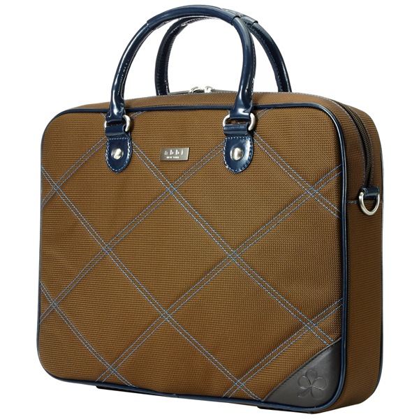 abbi PCバッグ Erin(エリン)ブリーフケース Brown