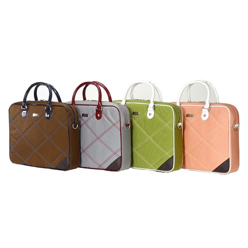 abbi PCバッグ Erin(エリン)ブリーフケース Brown