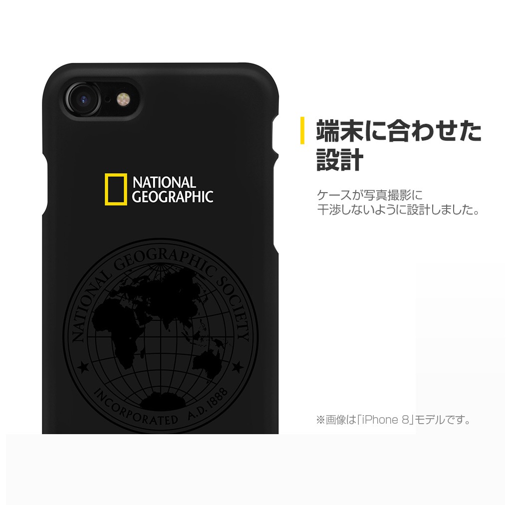 iPhone SE (第3世代) ケース カバー National Geographic 130th Anniversary case Slim Fit [iPhone SE3/SE2/XR/8/7]