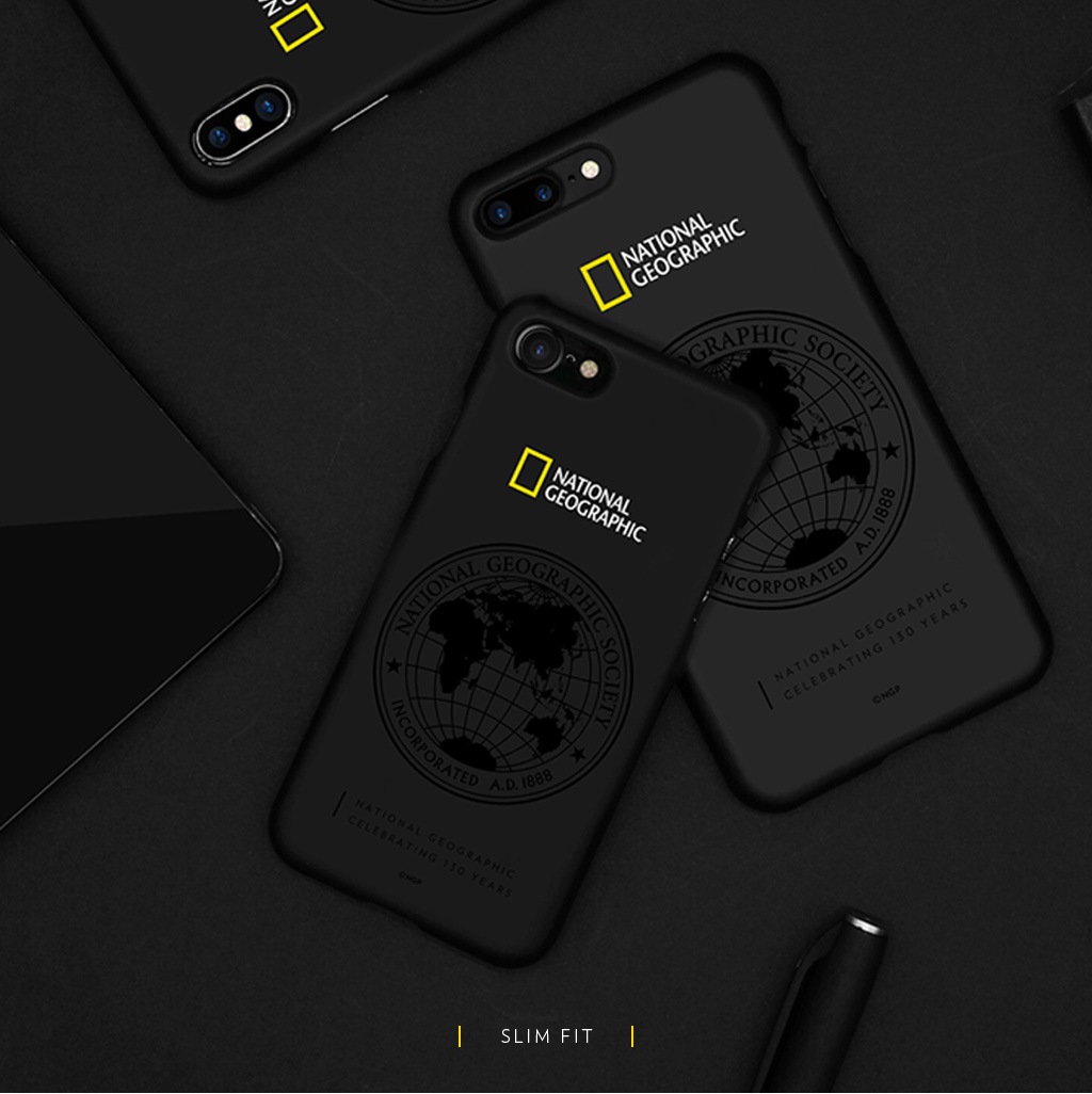 iPhone SE (第3世代) ケース カバー National Geographic 130th Anniversary case Slim Fit [iPhone SE3/SE2/XR/8/7]