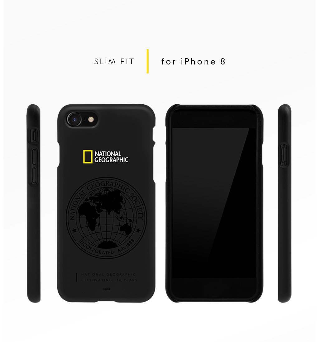 iPhone SE (第3世代) ケース カバー National Geographic 130th Anniversary case Slim Fit [iPhone SE3/SE2/XR/8/7]