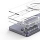 Galaxy S26 Ultra カバー Qi2 & MagSafe対応 DUPLE M STAND 360°回転 リングスタンド付き 米軍MIL規格 ケース for S25 Ultra