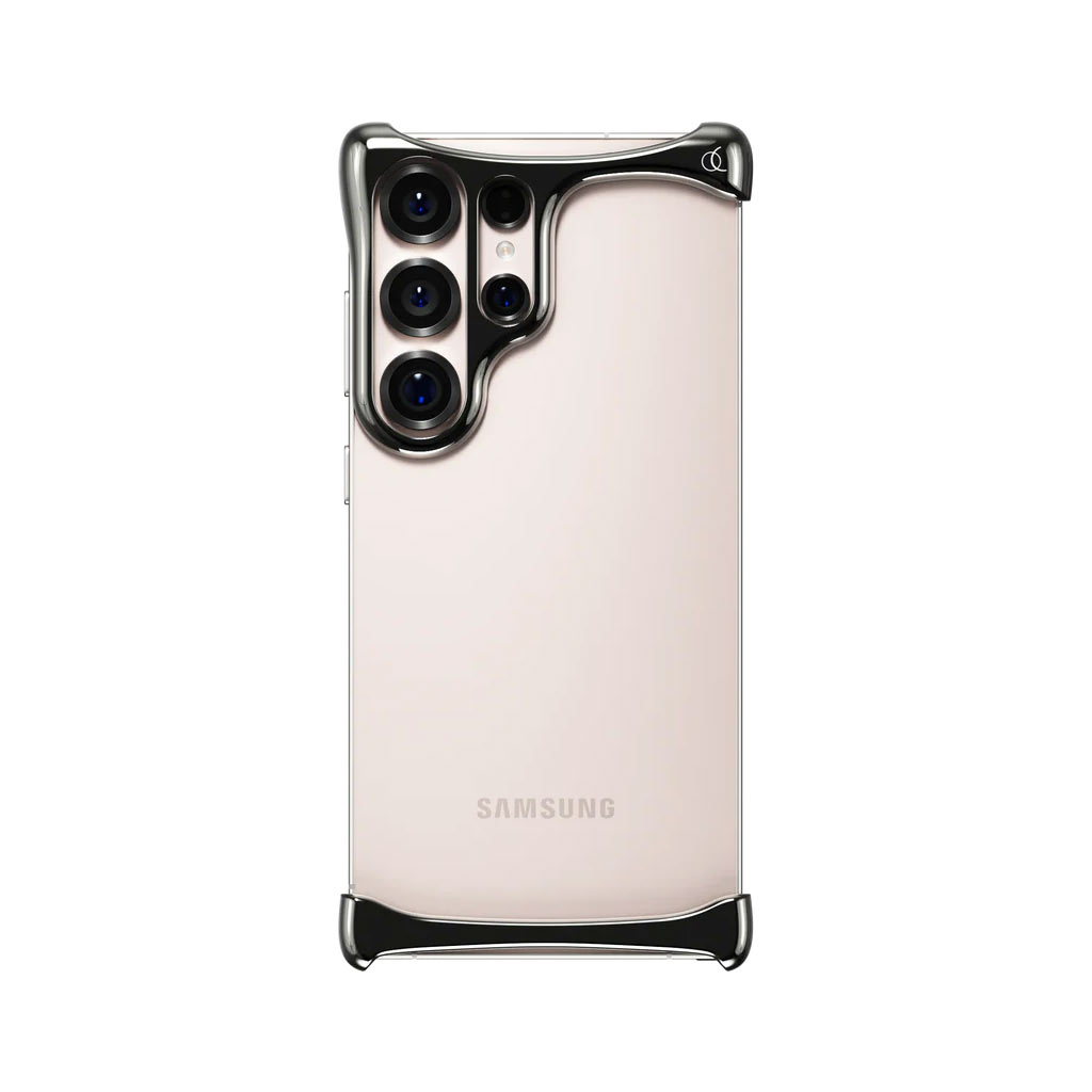 [ Galaxy S25 Ultra 用 ] アルミ・グラファイト バンパー ケース | アークパルス