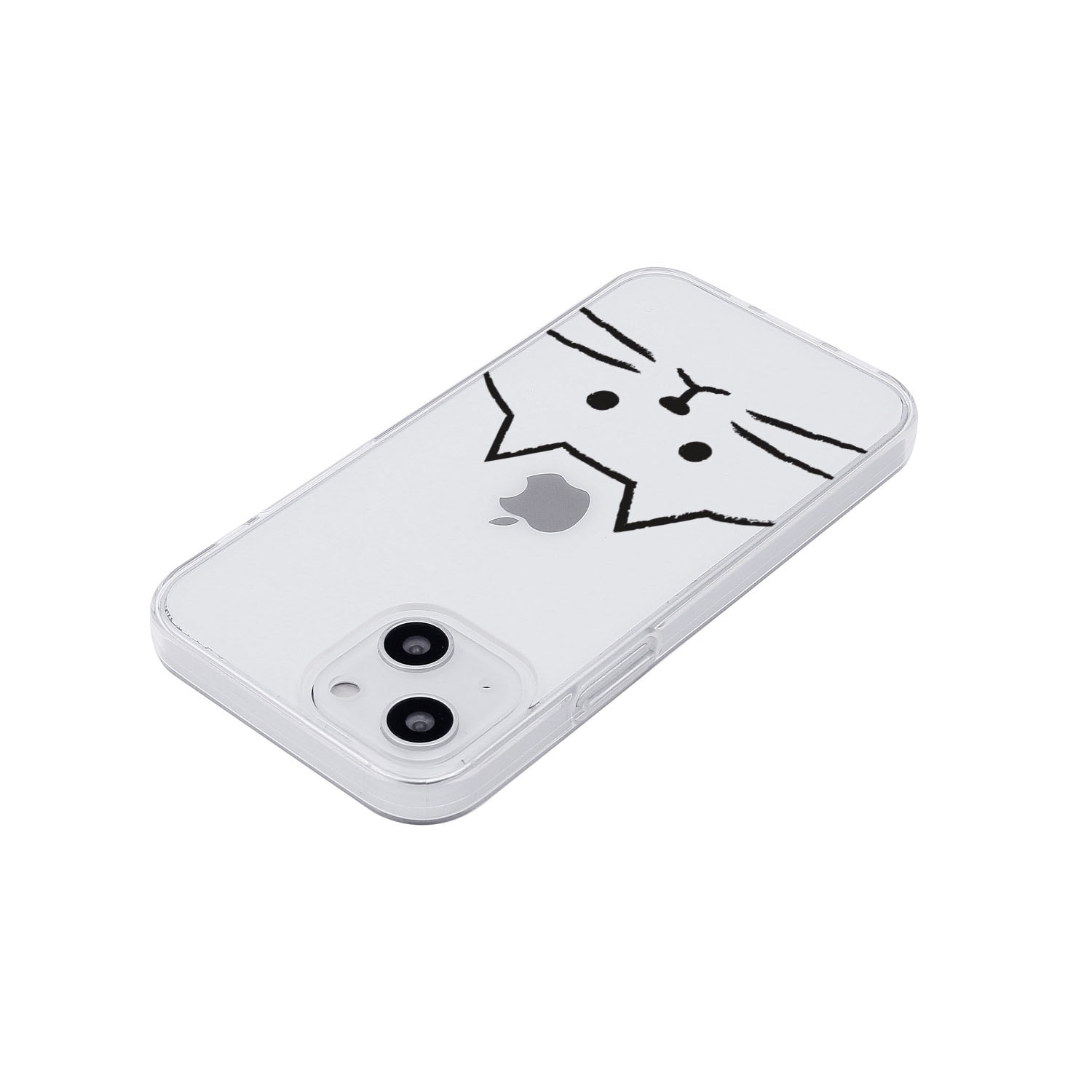 [ iPhone 17 / 17 Pro 用] ソフト クリアケース MYPET ネコ イヌ 透明カバー for iPhone 16 / 16 Pro / 15 / 15 Pro