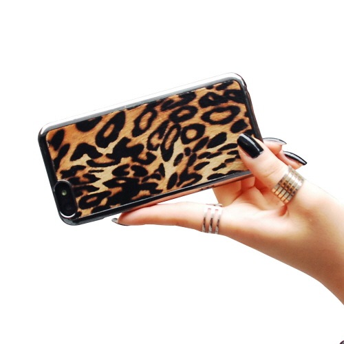iPhone6s/6 ケース GAZE Leopard Calf Hair Bar（レオパードカーフヘアーバー）アイフォン
