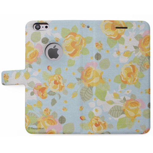 iPhone6s/6 ケース Happymori Fall in flower Diary （フォールインフラワーダイアリー）アイフォン