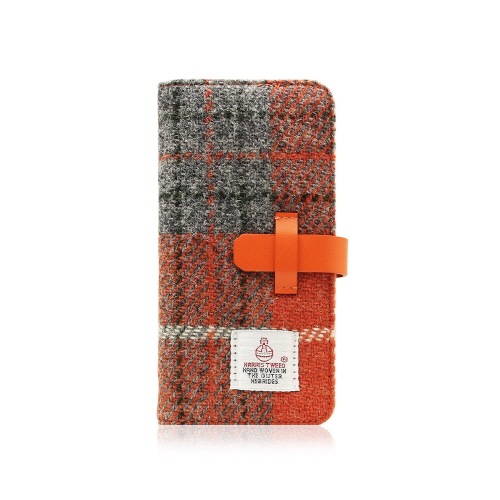 iPhone SE (第3世代) ケース カバー 手帳型 SLG Design Harris Tweed Diary [iPhone SE3/SE2/8/7]