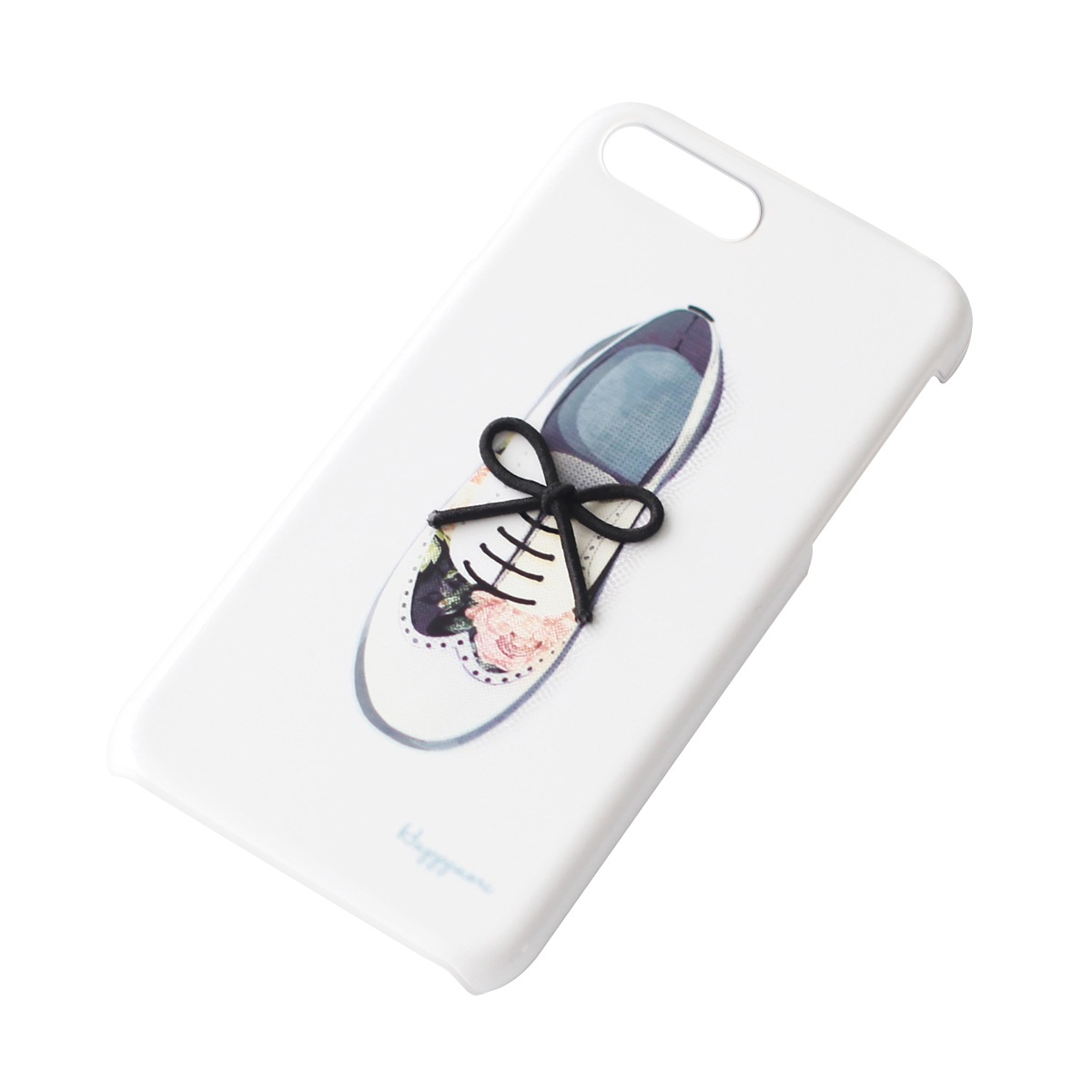 iPhone 8 Plus / 7 Plus ケース Happymori Flower Shoe Bar オックスフォード （ハッピーモリ フラワーシューバー ）アイフォン カバー