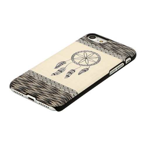 iPhone SE 第2世代 se2 ケース iPhone 8/7ケース 天然木 Man&Wood Premium Dream catcher（マンアンドウッド プレミアム  ドリームキャッチャー）アイフォン カバー 木製