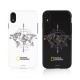 iPhone SE (第3世代) ケース カバー National Geographic Compass Case Double [iPhone SE3/SE2/11 Pro/11/11 Pro Max/XS/X/XR/XS Max/8 Plus/7Plus/8/7]
