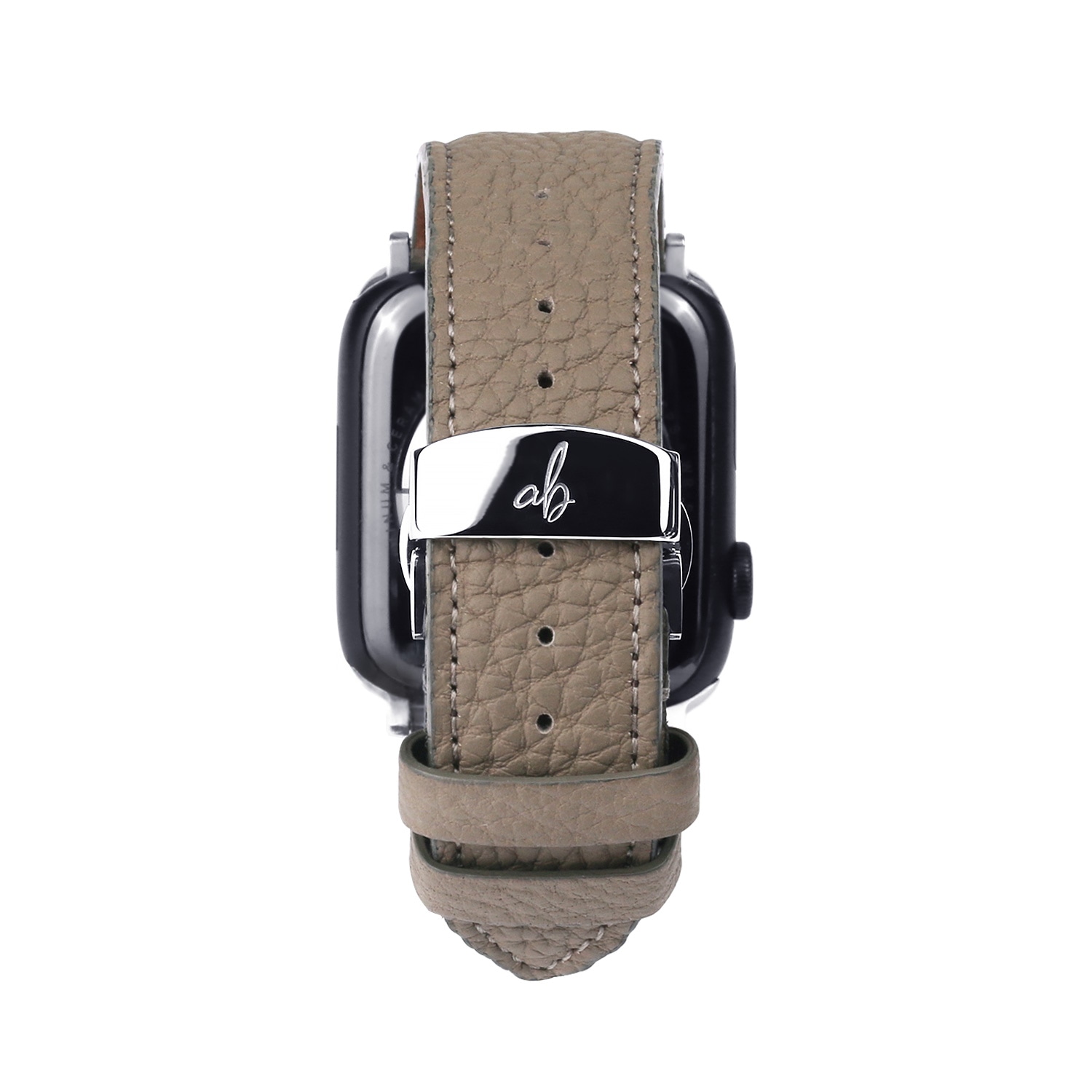 アップルウォッチ 本革 交換ベルト シュランケンカーフバンド 日本製 for Apple Watch 49/46/45/44mm (Ultra2/1,Series10-1,SE) ＜予約受付中＞