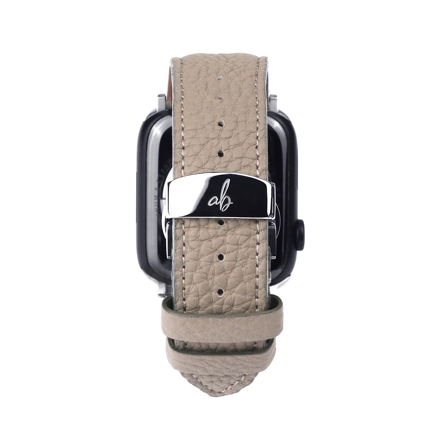 アップルウォッチ 本革 交換ベルト シュランケンカーフバンド 日本製 for Apple Watch 49/46/45/44mm (Ultra2/1,Series10-1,SE) ＜予約受付中＞