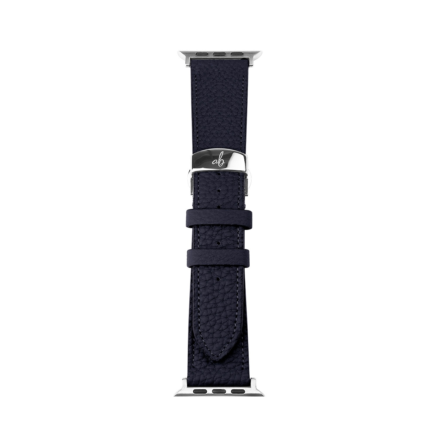 アップルウォッチ 本革 交換ベルト シュランケンカーフバンド 日本製 for Apple Watch 49/46/45/44mm (Ultra2/1,Series10-1,SE) ＜予約受付中＞