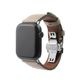 アップルウォッチ 本革 交換ベルト シュランケンカーフバンド 日本製 for Apple Watch 49/46/45/44mm (Ultra2/1,Series10-1,SE) ＜予約受付中＞