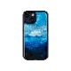 iPhone 13 mini ケース 天然貝 バックカバー ikins 名所シリーズ 背面カバー型 アイフォンケース