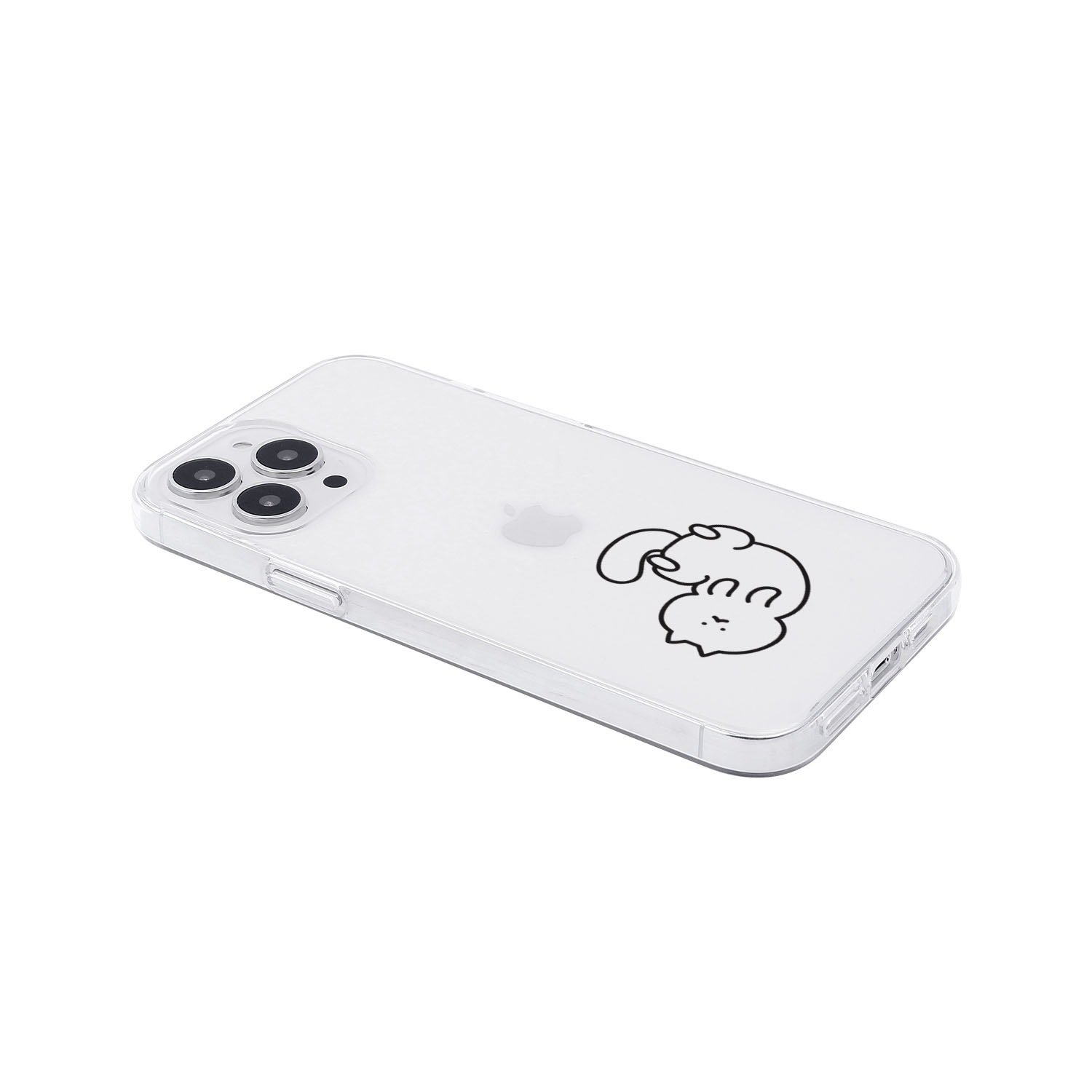 [ iPhone 17 / 17 Pro 用] ソフト クリアケース 猫ちゃんは 透明カバー for iPhone 16 / 16 Pro / 15 / 15 Pro