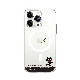 [iPhone15ProMax/15Plus/14ProMax/14Plus用] Magsafe対応 クリアケース ネコマンジュウ カバー 公式ライセンス品