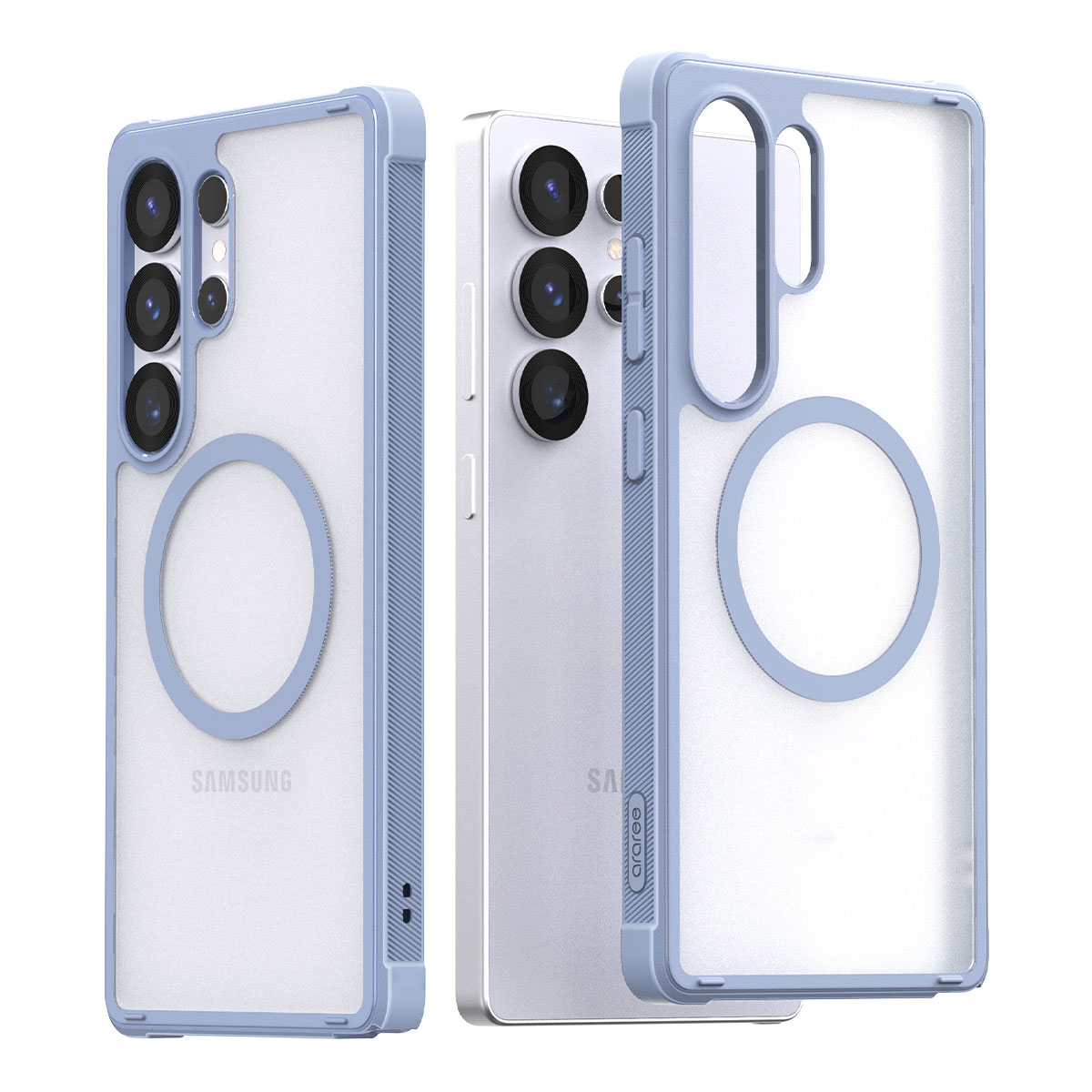 Galaxy S25 Ultra MagSafe対応 DUPLE M ARMOR 米軍MIL規格 Qi2対応 バンパー風 カバー