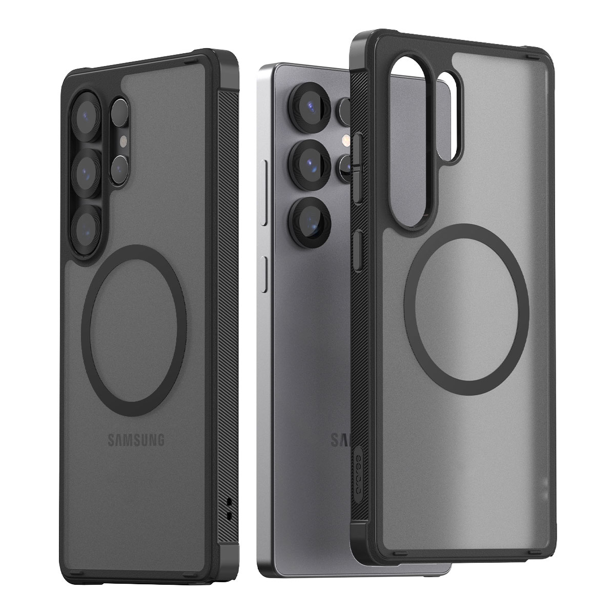 Galaxy S25 Ultra MagSafe対応 DUPLE M ARMOR 米軍MIL規格 Qi2対応 バンパー風 カバー