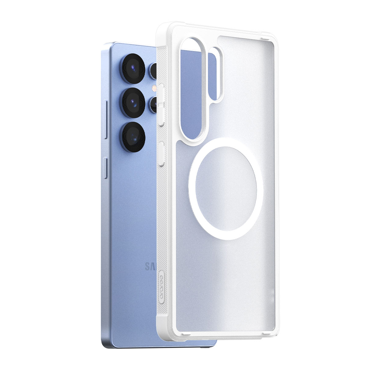 Galaxy S25 Ultra MagSafe対応 DUPLE M ARMOR 米軍MIL規格 Qi2対応 バンパー風 カバー