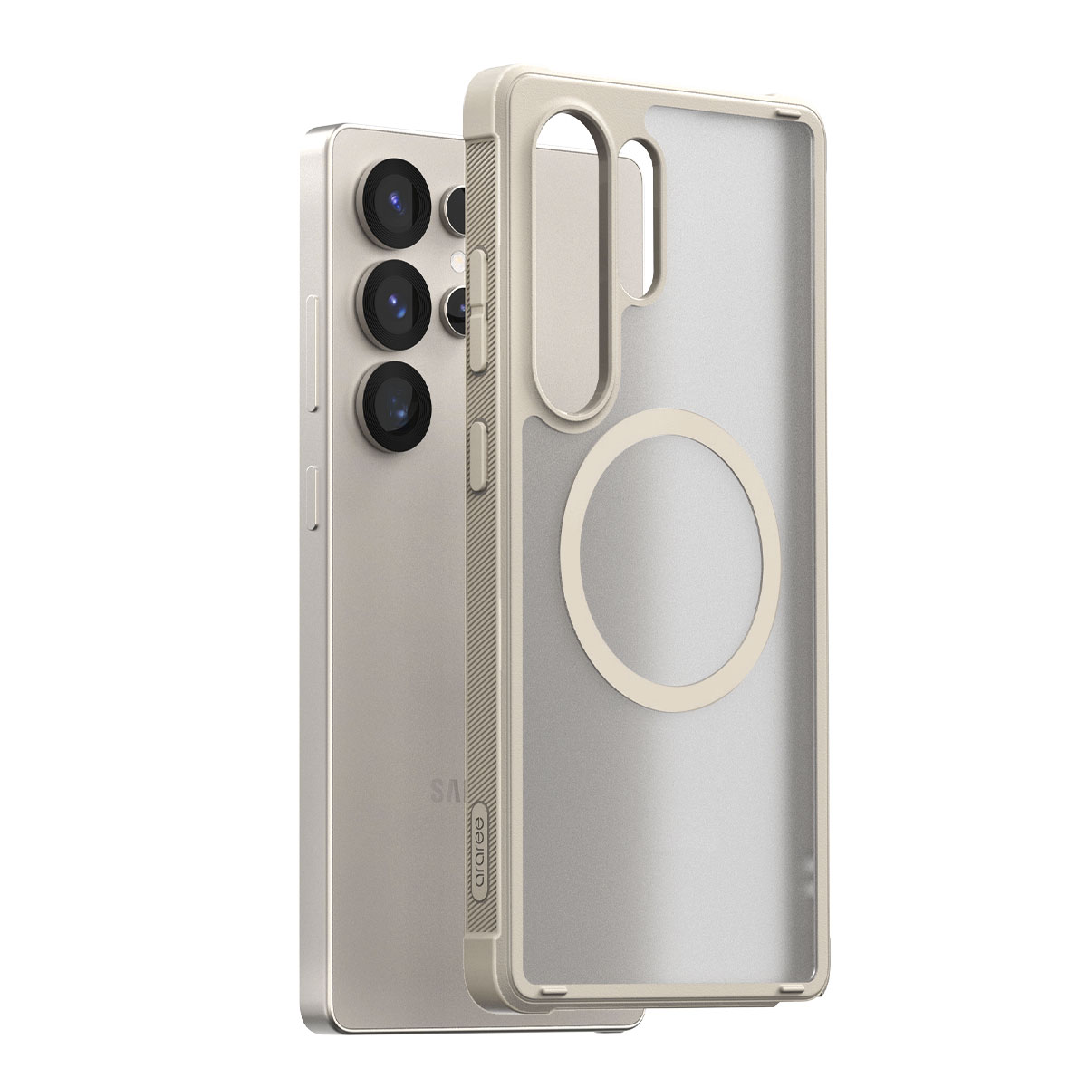 Galaxy S25 Ultra MagSafe対応 DUPLE M ARMOR 米軍MIL規格 Qi2対応 バンパー風 カバー