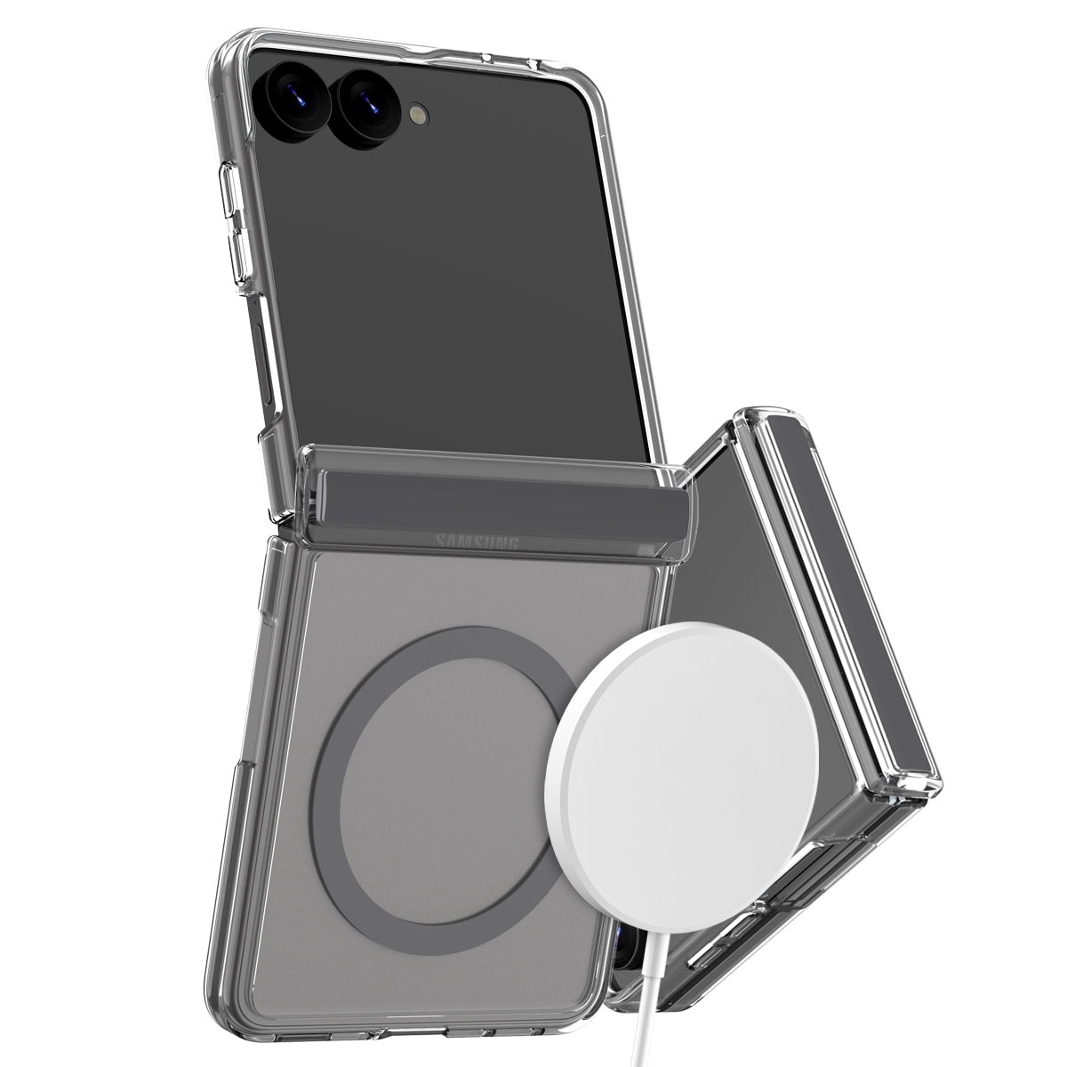 DUPLE 360 M for Galaxy Z Flip8 ヒンジ保護 ケース