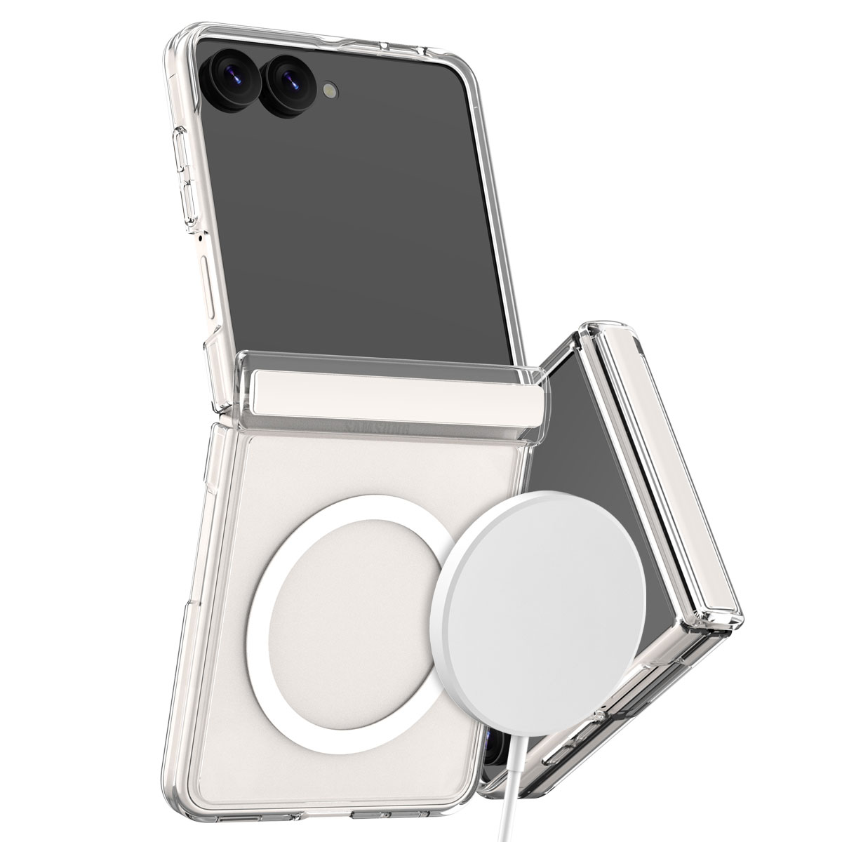 DUPLE 360 M for Galaxy Z Flip8 ヒンジ保護 ケース