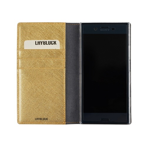 Xperia XZs / Xperia XZ ケース カバー 手帳型 LAYBLOCK Saffiano Flip Case（レイブロック サフィアーノフリップケース）エクスペリア エックスゼット SO-01J SOV34 601SO