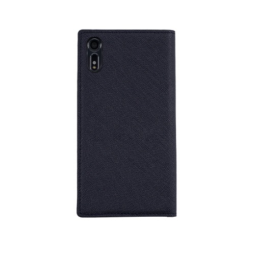 Xperia XZs / Xperia XZ ケース カバー 手帳型 LAYBLOCK Saffiano Flip Case（レイブロック サフィアーノフリップケース）エクスペリア エックスゼット SO-01J SOV34 601SO