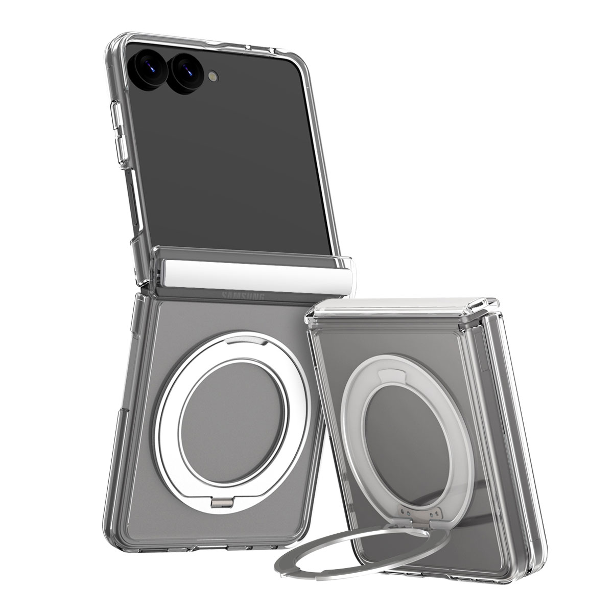 DUPLE 360 M STAND for Galaxy Z Flip8 ヒンジ保護 ケース ＜予約受付中＞