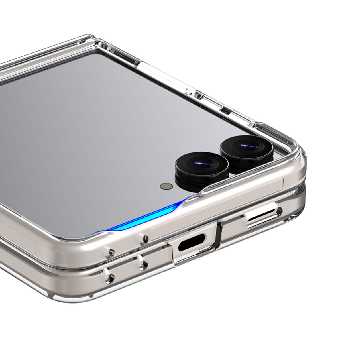 DUPLE 360 M STAND for Galaxy Z Flip8 ヒンジ保護 ケース ＜予約受付中＞