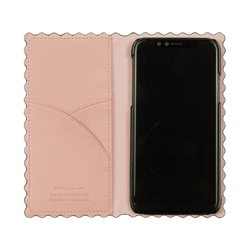 iPhone 11 Pro ケース Eblouir Wave Diary 手帳型 （エブルイ ウエーブダイアリー）アイフォン カバー