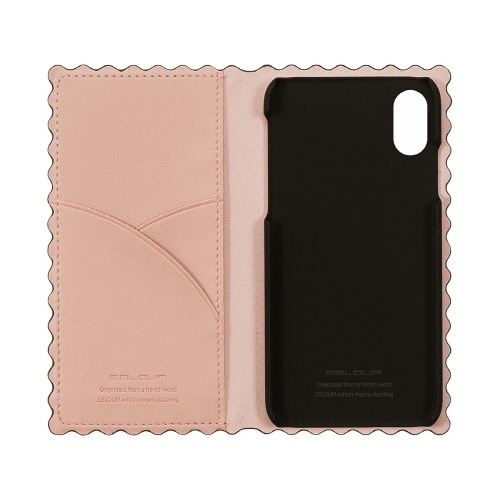 iPhone 11 Pro ケース Eblouir Wave Diary 手帳型 （エブルイ ウエーブダイアリー）アイフォン カバー