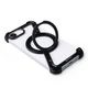 [iPhone 16e 用] アルミ バンパーケース 360 RingStand バンパー （リングスタンド）ブランド・シルバー