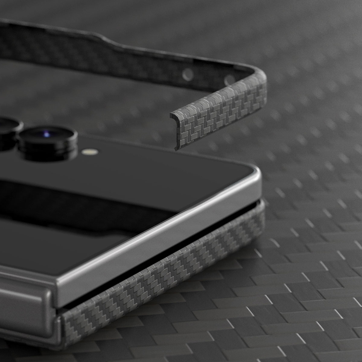 araree ARAMEE M for Galaxy Z Flip8 ヒンジ保護 ケース