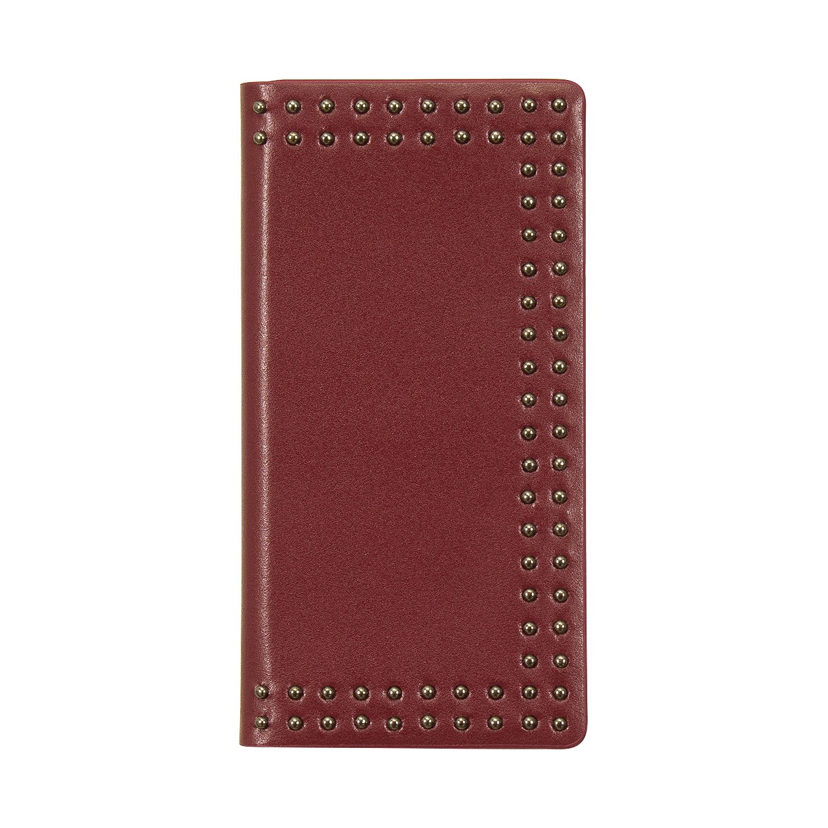 iPhone XS / X ケース iPhone XS Max ケース iPhone XR ケースEblouir Dot Studs Diary 手帳型 本革 （エブルイ ドットスタッズダイアリー）アイフォン カバー レザー