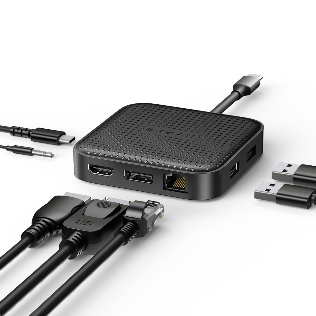 HyperDrive USB4 モバイルドック [Type C ハブ 7ポート拡張] HYPER++