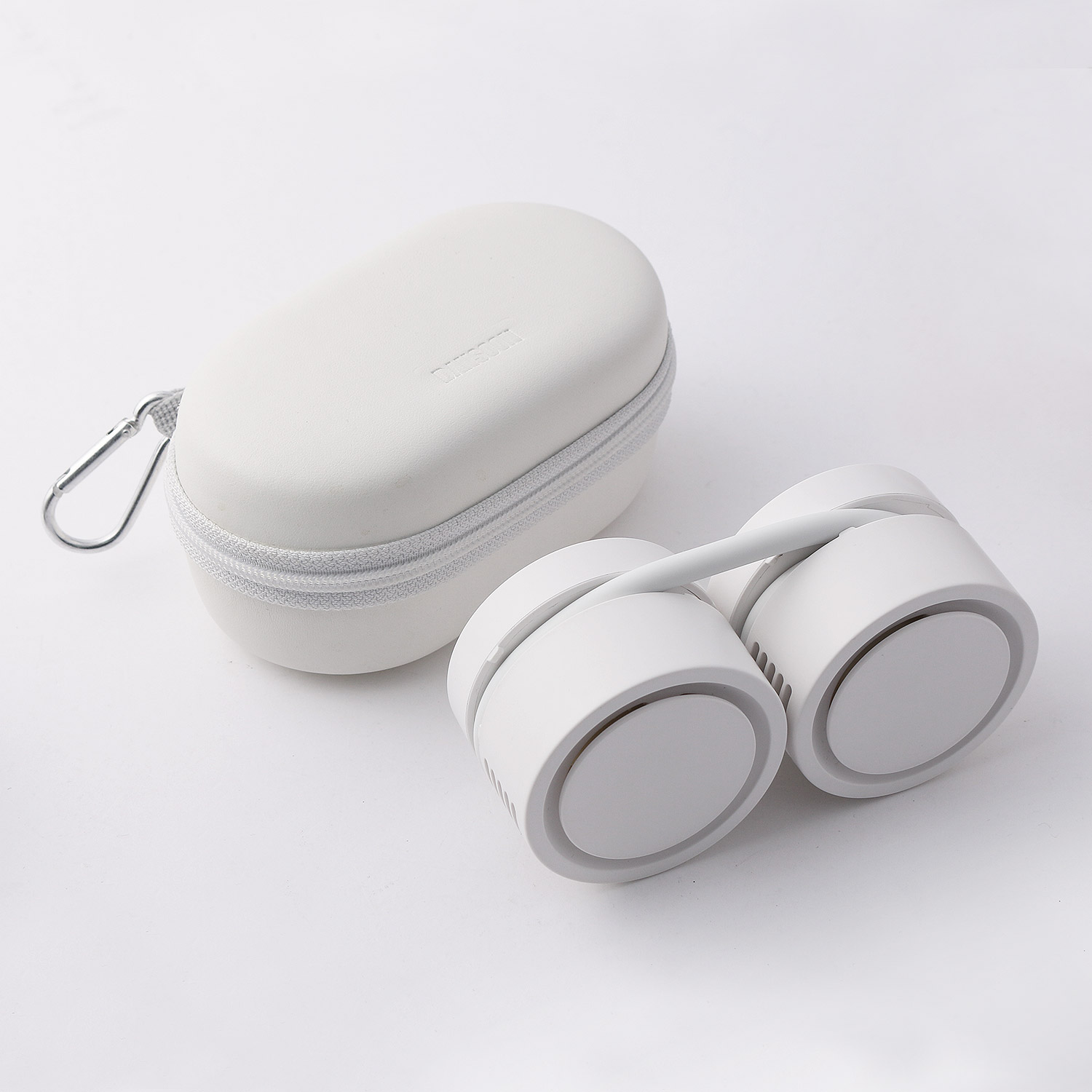 DANSOON（ダンスーン） 羽なし 首掛け扇風機 Neck Band Fan Rolling