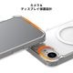 [iPhone 16e 用] MagSafe対応 Duple M クリアケース 透明