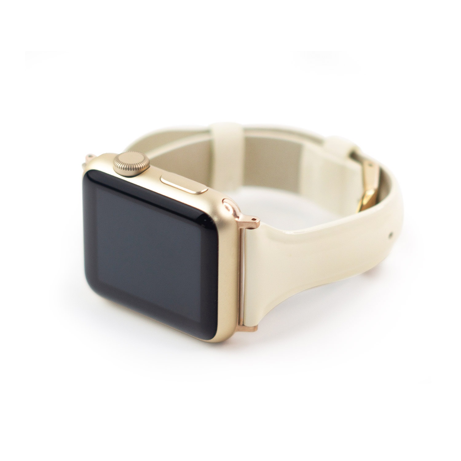 アップルウォッチ Slim Line 本革 エナメルバンド 交換バンド for Apple Watch 49mm, 46/45/44/42/41/40/38mm (Ultra2/1,Series10-1,SE)