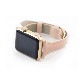 アップルウォッチ Slim Line 本革 エナメルバンド 交換バンド for Apple Watch 49mm, 46/45/44/42/41/40/38mm (Ultra2/1,Series10-1,SE)