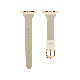 アップルウォッチ Slim Line 本革 エナメルバンド 交換バンド for Apple Watch 49mm, 46/45/44/42/41/40/38mm (Ultra2/1,Series10-1,SE)