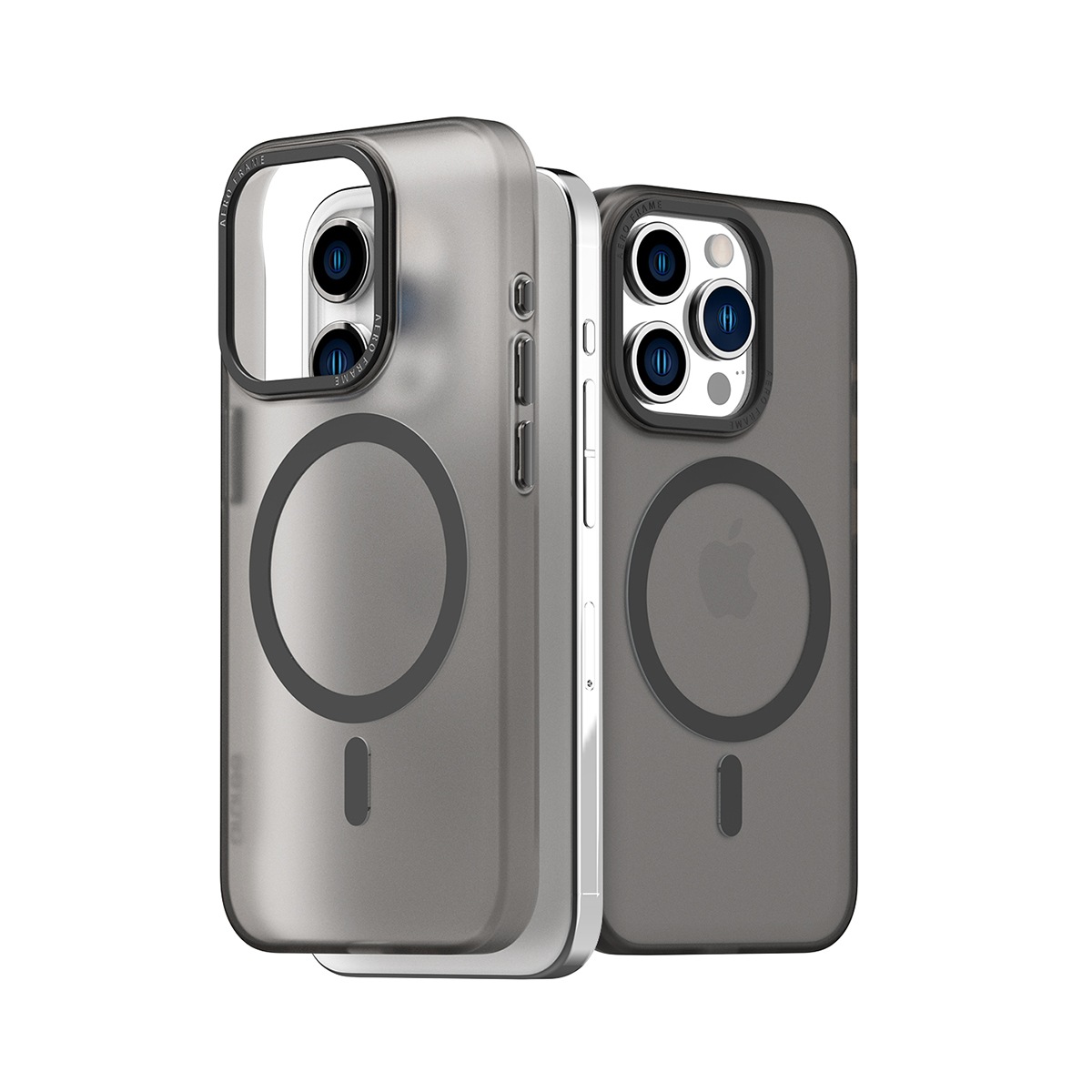 araree [ iPhone 15 / 15 Pro / 15 Pro Max / 15 Plus 用] AERO FRAME MagSafe対応 ケース スマホケース カバー